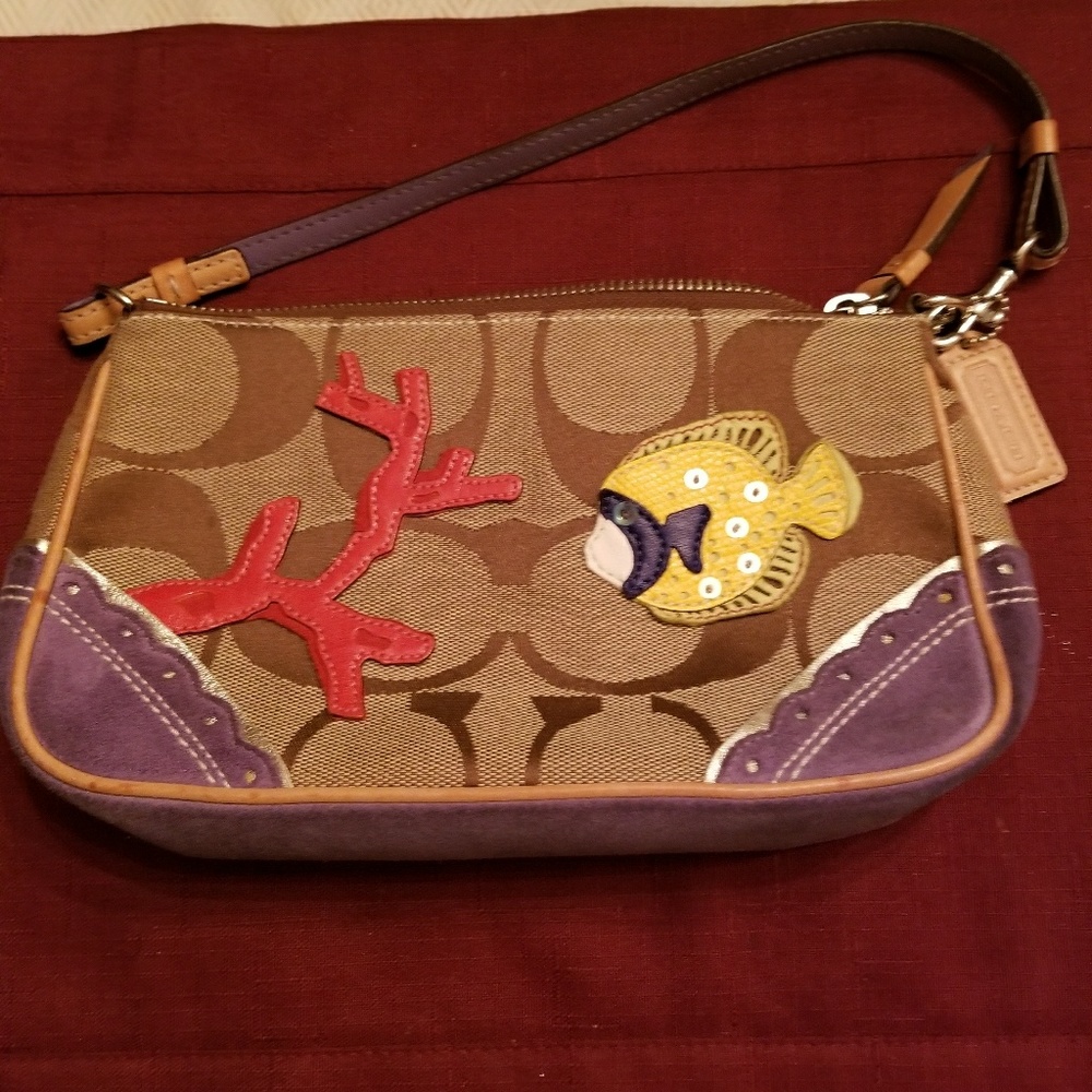 Authentic Coach Fish Purse